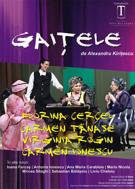Gaițele, un nou spectacol cu vedete la Timișoara pe scena Operei Naționale