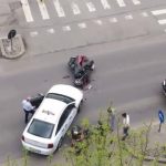 Motociclist rănit în urma unui accident rutier