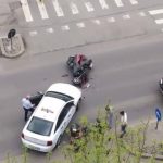 Accident pe o arteră intens circulată din Timișoara
