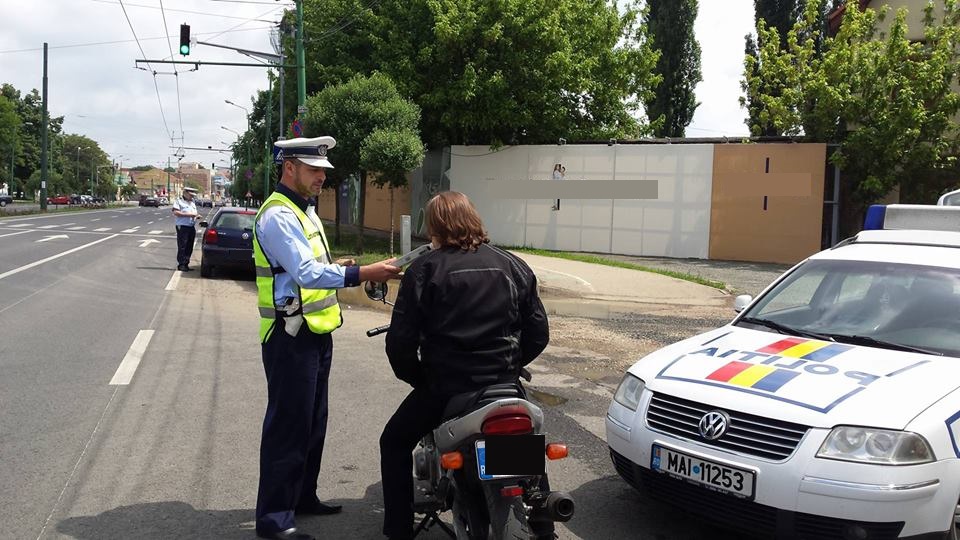 Razie în județ! Polițiștii timișeni au dat amenzi de 10.000 de euro