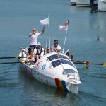 Premieră: o echipă de români a pornit în traversarea Mării Negre într-o ambarcațiune cu vâsle, în încercarea de a doborî un record mondial    