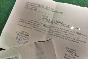Primăria Timișoara a trimis o somație de plată unei femei decedate în urmă cu șase ani