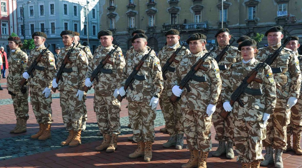 Ziua Armatei, marcată la Timișoara de Brigada 18 Cercetare Supraveghere ,,Decebal”