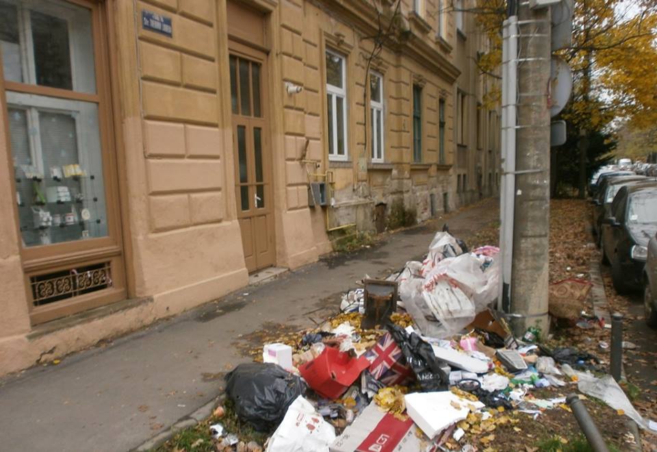 Primăria Timişoara, amendată cu 10.000 de lei pentru deşeurile abandonate pe spaţiul public
