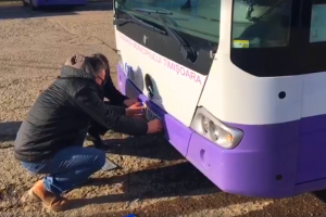 Video: S-a terminat leasing-ul la autobuzele și troleibuzele din Timișoara. Acum au numere de ”TM”
