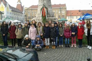Elevii din Timișoara, în pelerinaj la monumentele dedicate martirilor Revoluției