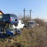 Foto: Razie printre firmele de dezmembrări auto! Ce dezastru au găsit polițiștii locali la Timișoara