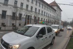Şoferii de taxi din Timișoara, un nou protest împotriva Uber