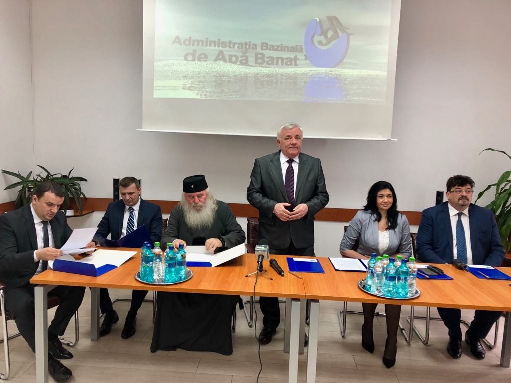 ABAB a semnat contractele de lucrări pe râul Nădrag şi pârâurile Valea Mare-Boşneag