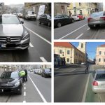 Foto: Căldura scoate bicicliștii din case! Zeci de șoferi amendați pentru blocarea pistelor, la Timișoara