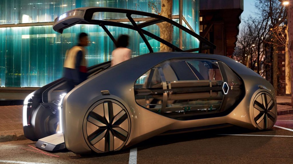 Premiera mondială a conceptului Renault EZ-GO – primul vehicul-robot, electric şi autonom