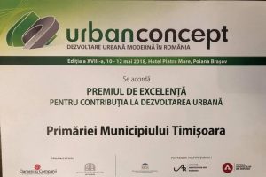 Timişoara a primit Premiul de excelență pentru dezvoltare urbană