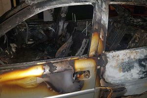 Mașina unui jurnalist din Timișoara, incendiată noaptea trecută