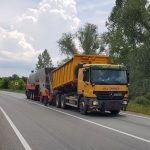 CJT montează cântar electronic pentru camioane pe drumul dintre Timișoara și Lipova