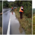 Angajaţii de la Drumuri au rezolvat problemele cauzate de vânt şi ploaie