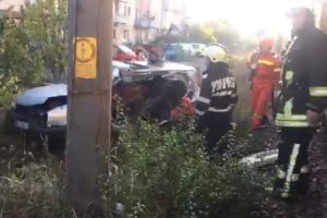 Se strâng semnături la Lugoj pentru montarea de bariere în zona în care s-a produs accidentul cu patru morți