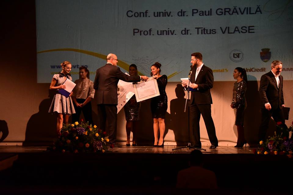 Foto. Universitatea de Vest din Timișoara a premiat excelența. Cine sunt laureații ediției 2018