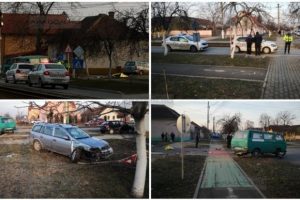 Accident grav la Arad, un mort şi doi răniţi grav