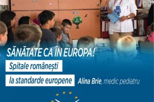 Dr. Alina Brie: ALDE va susține toate investițiile în sănătate pentru a ajunge la nivelul standardelor europene
