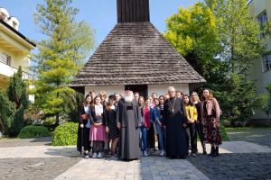24 de tineri din Biserica Ortodoxă Finlandeză, în vizită la reședința mitropolitană din Timișoara