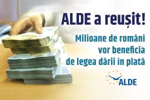 Legea ALDE privind darea în plată a fost votată astăzi! Milioane de români se vor bucura de beneficiile acestei legi!