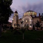 Biserica ortodoxă din Iosefin, iluminată artistic în timpul nopţii