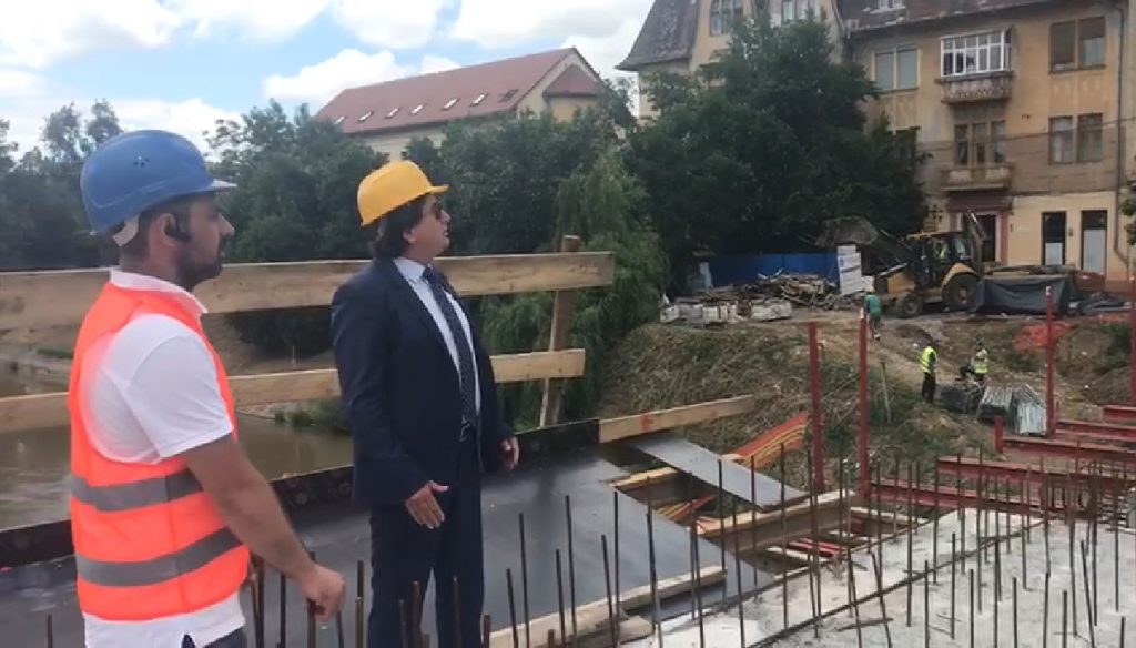 Robu: Noi progrese semnificative la Podul Dragalina