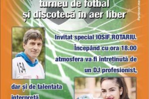 Concurs de role, turnel de fotbal și discotecă în aer liber la Șandra