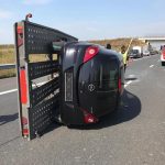 Accident pe autostrada A1 între Timișoara și Lugoj