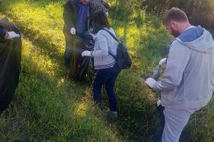 Primarul din Sînmihaiu Român i-a mobilizat pe locuitori la curăţenie