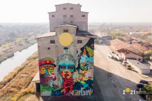 Cea mai mare pictură murală din ţară a fost creată la Timișoara