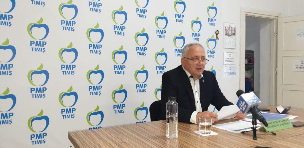 Cornel Sămărtinean nu mai este președintele PMP Timiș. De ce a demisionat