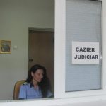 Ghișeu pentru eliberarea certificatului de cazier judiciar în orașul Buziaș