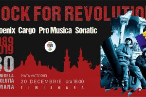 Rock for Revolution în Piaţa Victoriei. Concerte cu Cargo, Phoenix, Pro Musica şi Sonatic