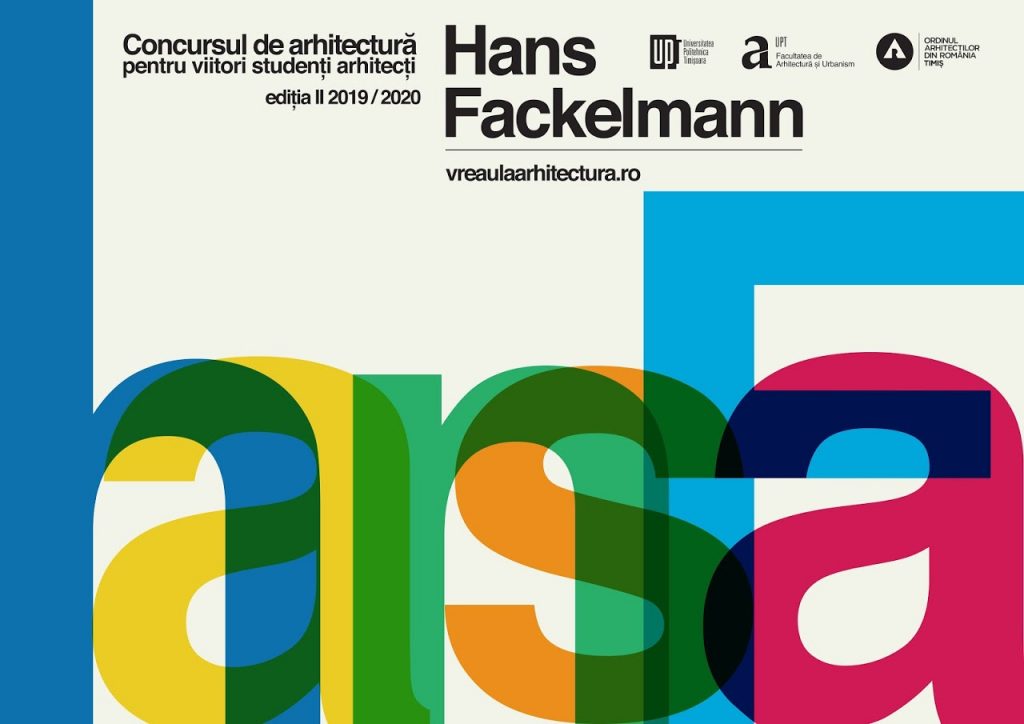 A doua ediție a concursului „Hans Fackelmann” pentru elevii pasionați de arhitectură