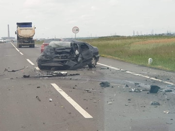 Trei persoane din Timisoara decedate in urma unui accident pe Centura de nord a Craiovei