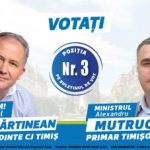 Echipa PMP Timiș – Cornel Sămărtinean la CJT și Alexandru Mutruc la Primăria Timișoara – singura alegere viabilă în 27 septembrie (P)