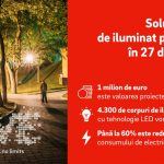 E.ON implementează soluții de iluminat public eficient energetic în 27 de localități