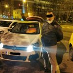 Polițiștii locali au amendat un sirian care a intrat cu mașina în Piața Victoriei
