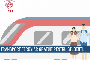TSD Timișoara: „Solicităm Guvernului să revină asupra deciziei și să nu promoveze o Românie fără transport gratuit pentru studenți!”