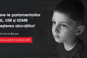 PSD lansează o campanie online prin care orice român poate cere parlamentarilor să susțină creșterea alocațiilor