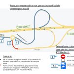 Acces interzis vehicule de transport marfă pe DN 7G, județul Arad