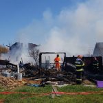 Incendiu puternic la o locuință din Sânnicolau Mare