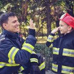 Pompierii sărbătoresc 1 iunie alături de copii
