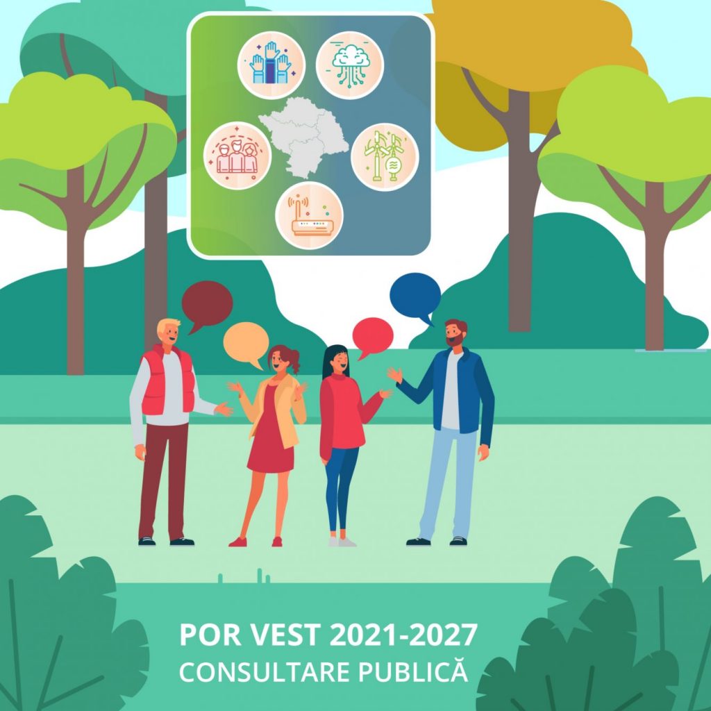POR Vest 2021-2027, în consultare publică