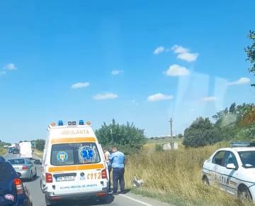Accident pe Calea Aradului din Timișoara
