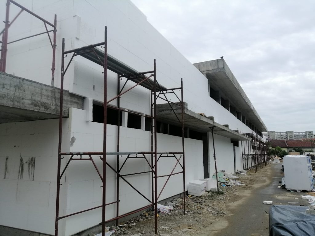 Stadiul lucrărilor la noul ansamblu de clădiri de la Spitalul „Victor Babeș”