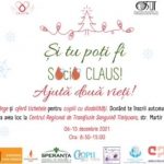 UVT organizează evenimentul caritabil destinat strângerii de fonduri pentru copiii cu dizabilități: „Și tu poți fi Socio Claus”