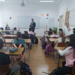 Polițiștii locali le-au explicat elevilor de la Liceul Lenau ce este bullyingul și delincvența juvenilă