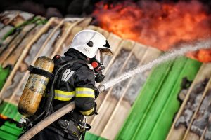 Incendiu într-un bloc din Timișoara